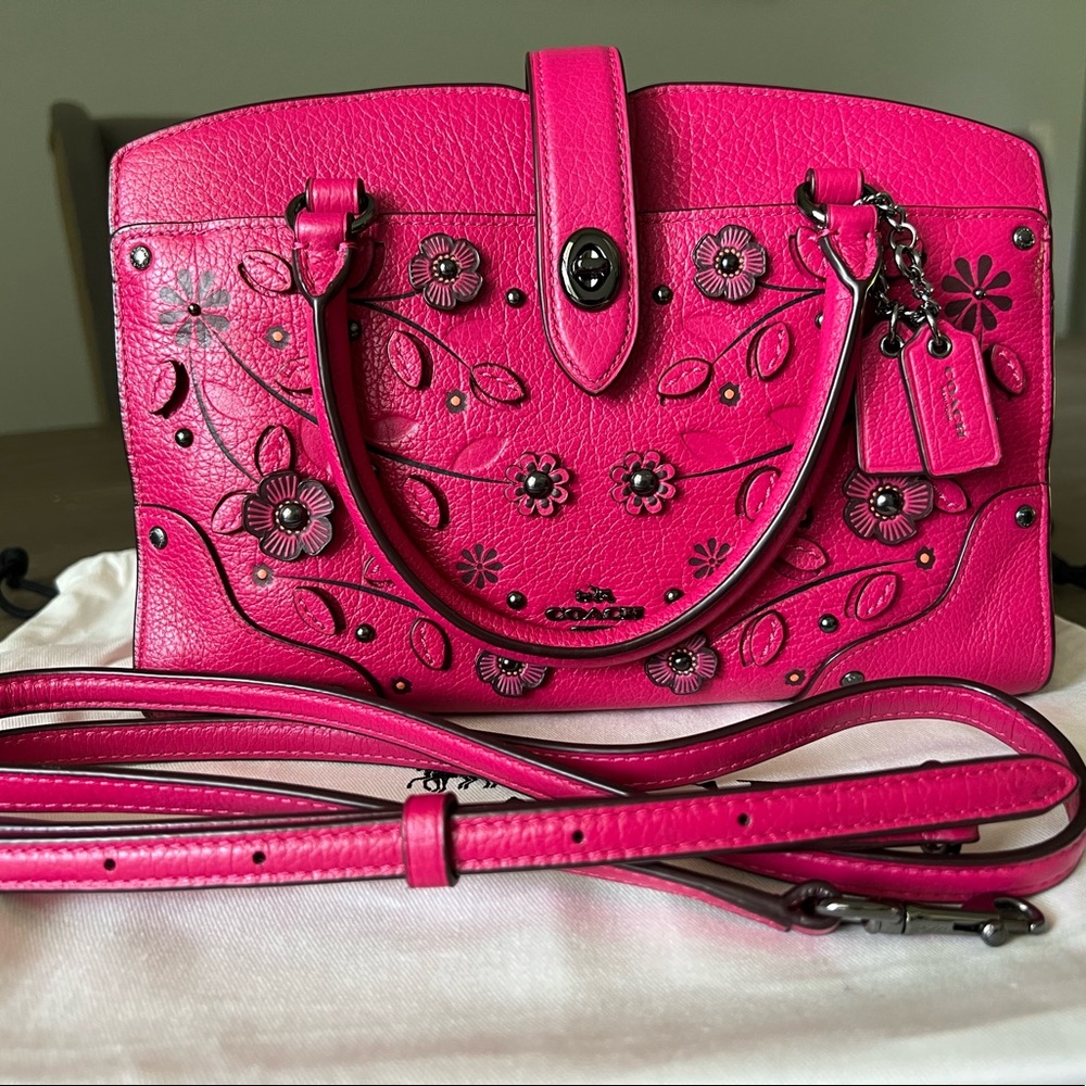 Coach pink Floral Purse & Wallet